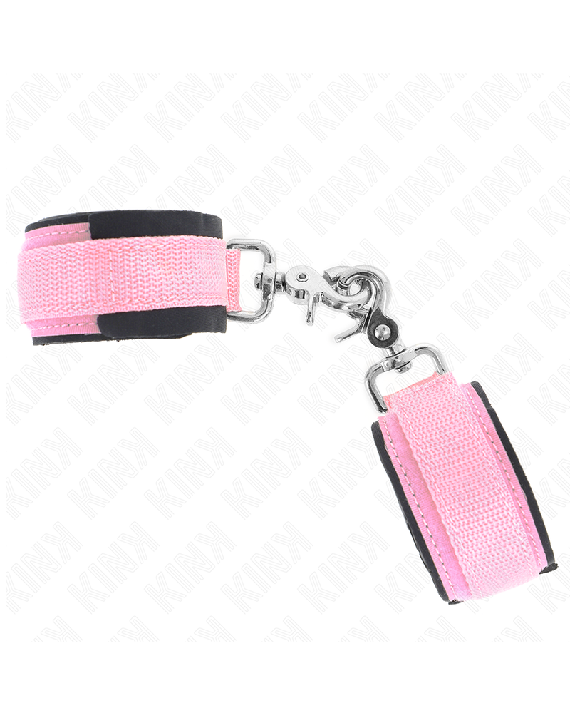 KINK - POGGIPOLSO REGOLABILE IN NEOPRENE ROSA REGOLABILE 22-34 CM