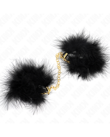 KINK - POLSINI IN PIUMA CON CATENA IN ORO MODELLO 0