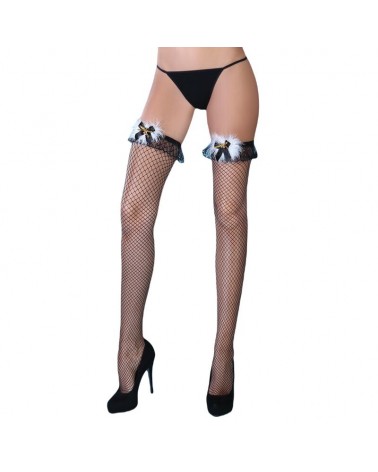 LIVCO CORSETTI FASHION -PEARL BLACK CF 17277 CALZE NERE S/L