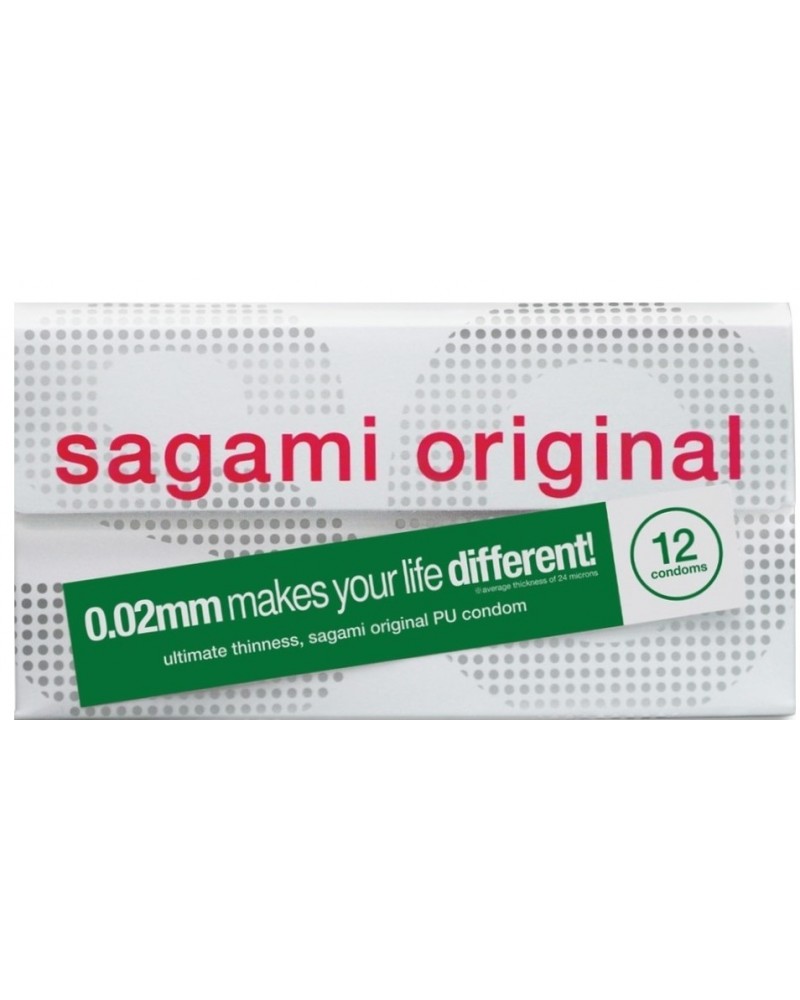 Sagami Original 0.02 - 12 pezzi
