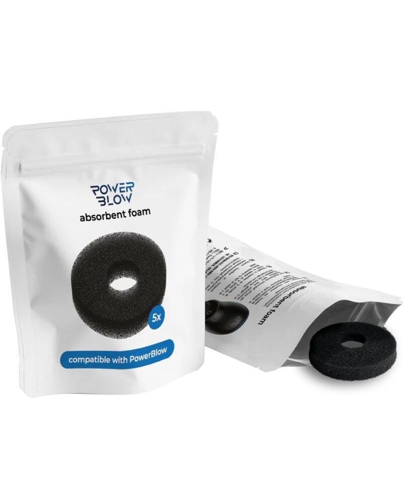 KIIROO - POWER BLOW SCHIUMA ASSORBENTE CONFEZIONE DA 5