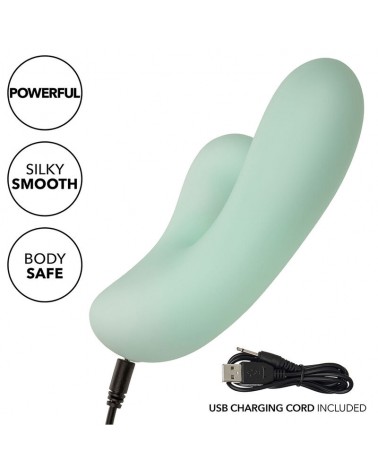 CALEXOTICS - PACIFICA FIJI VIBRATORE E STIMOLATORE PUNTO G 10 VIBRAZIONI AQUA