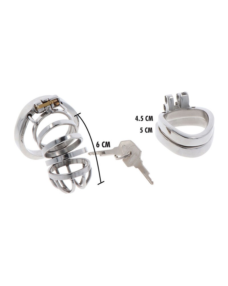 HIDDEN DESIRE - EXTREME GABBIA FALLICA IN METALLO PER CASTITÀ