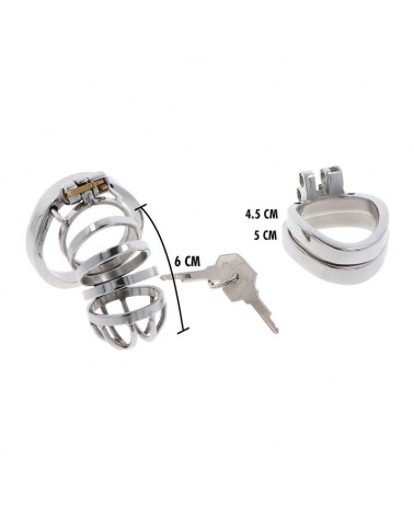 HIDDEN DESIRE - EXTREME GABBIA FALLICA IN METALLO PER CASTITÀ