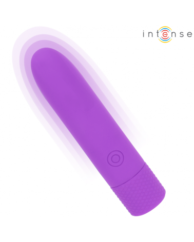 INTENSE - SYMONE BULLET VIBRANTE RICARICABILE USB 8 VIBRAZIONI VIOLA 10 X 2,2 CM