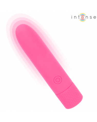 INTENSE - SYMONE USB RICARICABILE VIBRANTE BULLET 8 VIBRAZIONI ROSA 10 X 2,2 CM