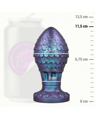 EPIC - VRAKOS PLUG ANALE DRAGON EGG TAGLIA M