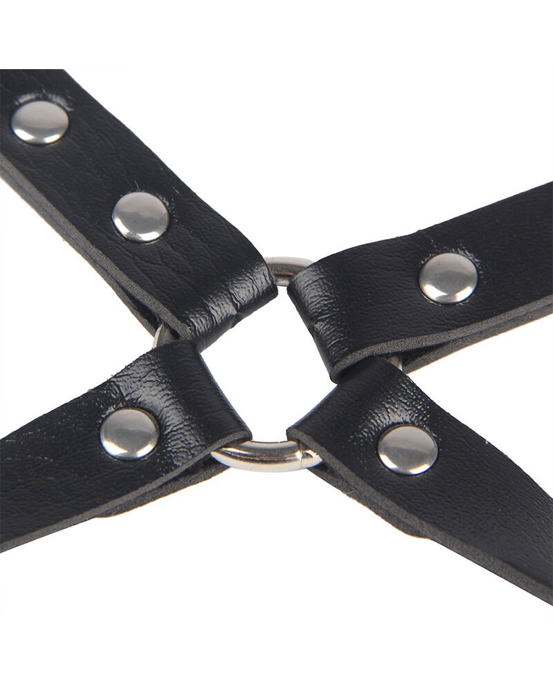 SUBBLIME - 953690 MANETTE CON CINTURA BONDAGE NERE TAGLIA UNICA
