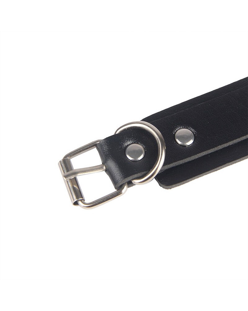 SUBBLIME - 953690 MANETTE CON CINTURA BONDAGE NERE TAGLIA UNICA