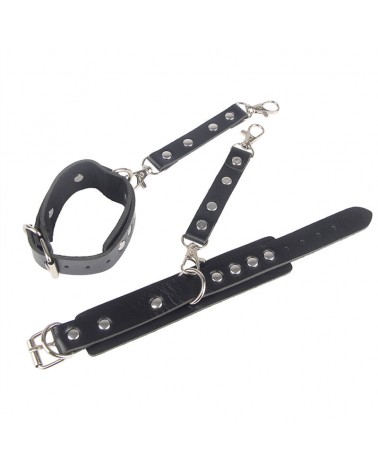 SUBBLIME - 953690 MANETTE CON CINTURA BONDAGE NERE TAGLIA UNICA