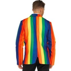 LEG AVENUE - BLAZER + CRAVATTA RAINBOW S 2