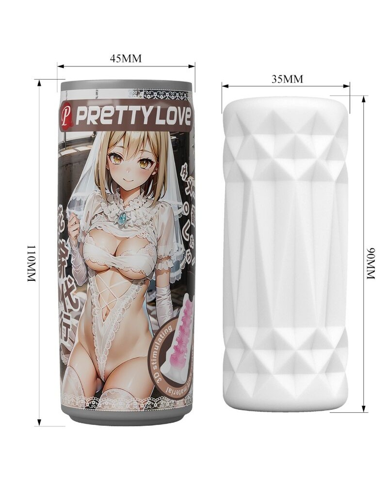 PRETTY LOVE - MASTURBATORE MASCHILE CAN MODELLO 1