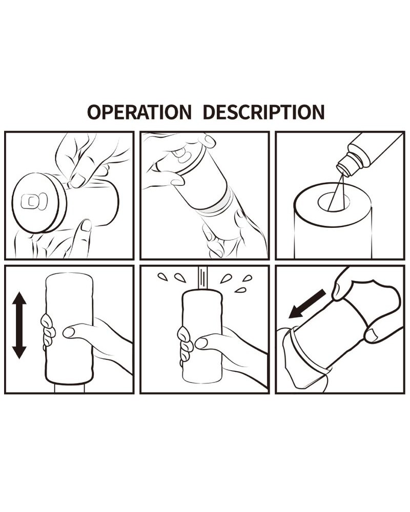 PRETTY LOVE - MASTURBATORE MASCHILE CAN MODELLO 1