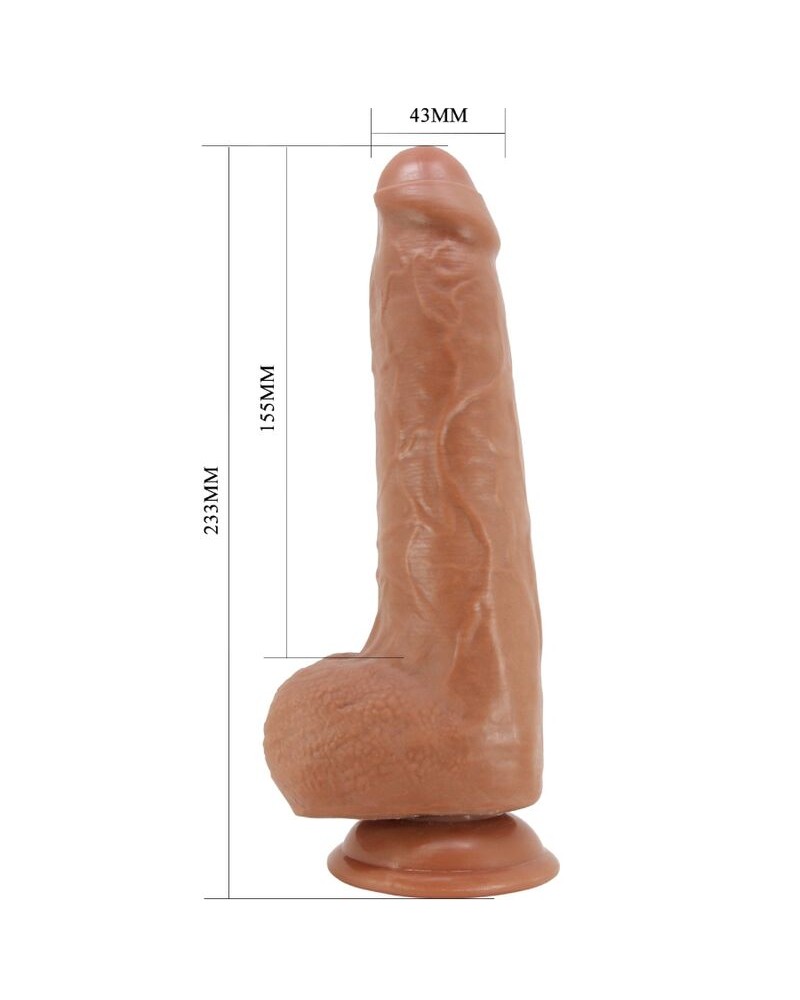 PRETTY LOVE - DRACO DILDO REALISTICO 23 CM MODELLO 2 FLESH