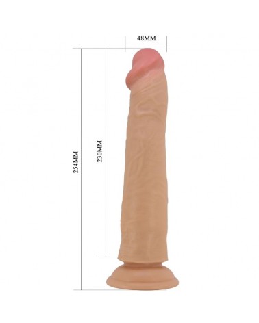 PRETTY LOVE - SHARIFE DILDO REALISTICO 25 CM CARNE