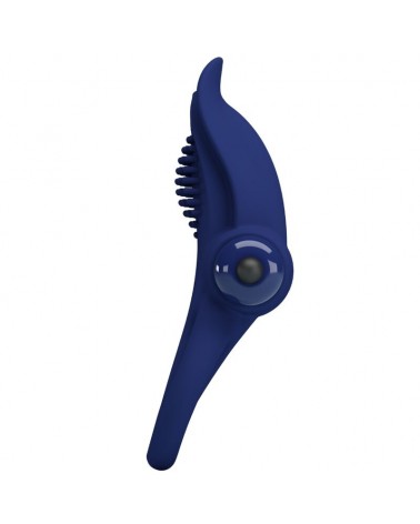 PRETTY LOVE - BRONSON ANELLO DOPPIO CON VIBRAZIONE BLU