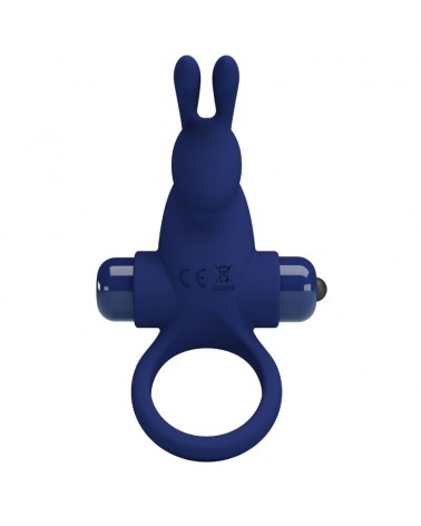 PRETTY LOVE - JIRO ANELLO CONIGLIO CON VIBRAZIONE BLU