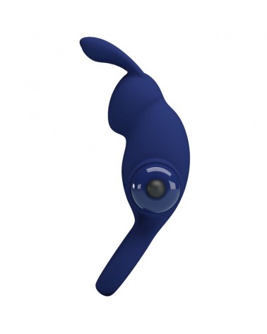 PRETTY LOVE - JIRO ANELLO CONIGLIO CON VIBRAZIONE BLU