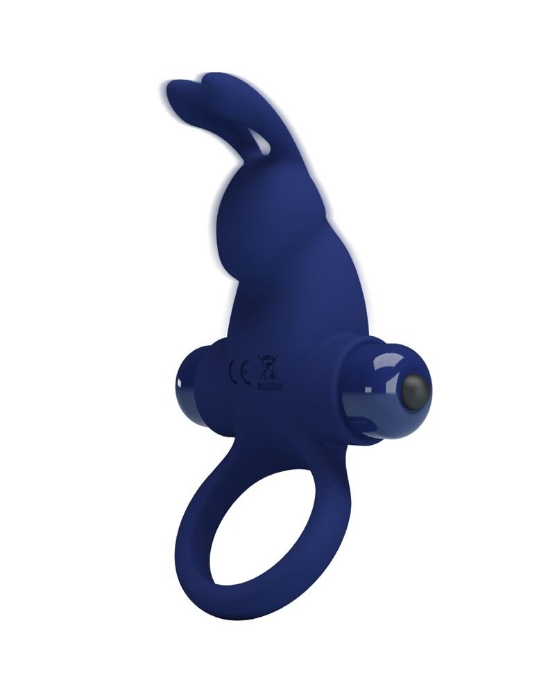 PRETTY LOVE - JIRO ANELLO CONIGLIO CON VIBRAZIONE BLU