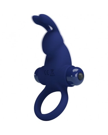 PRETTY LOVE - JIRO ANELLO CONIGLIO CON VIBRAZIONE BLU