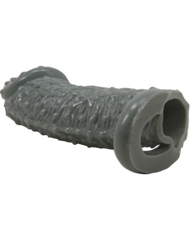 PRETTY LOVE - MODELLO REALISTICO DI INGRANDIMENTO E MANICA DI RITARDO PER IL PENE 2 GRIGIO