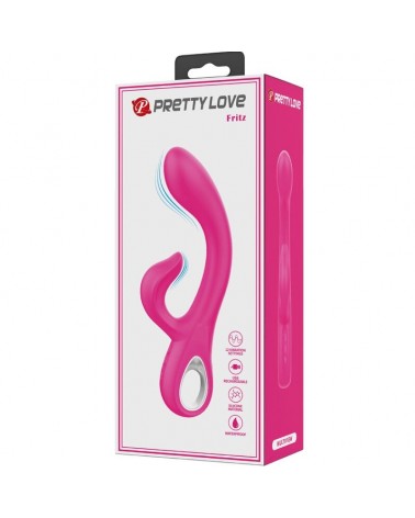 PRETTY LOVE - VIBRATORE FRITZ RABBIT 12 VIBRAZIONI ROSA