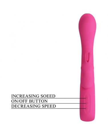PRETTY LOVE - VIBRATORE NOVAK RABBIT 12 VIBRAZIONI ROSA