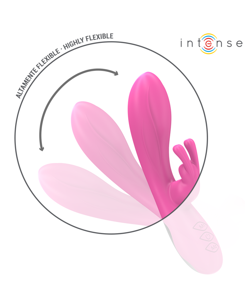 INTENSE - RANDALL VIBRATORE RABBIT 10 VIBRAZIONI ROSA
