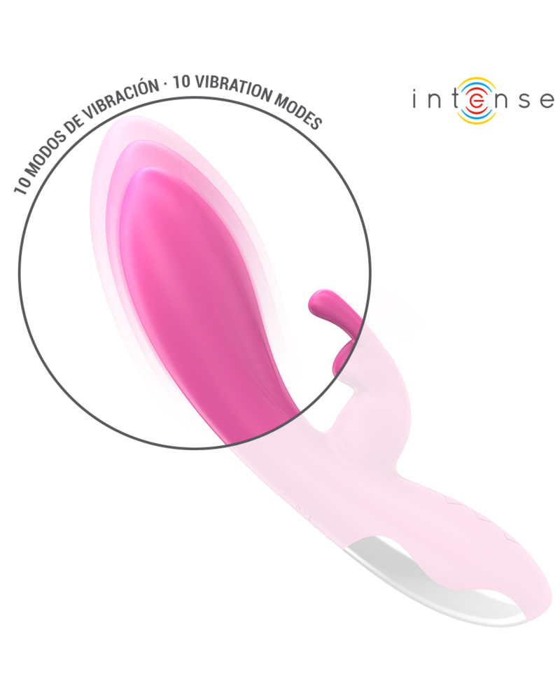 INTENSE - RANDALL VIBRATORE RABBIT 10 VIBRAZIONI ROSA
