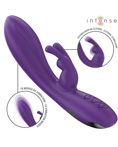 INTENSE - RANDALL VIBRATORE RABBIT 10 VIBRAZIONI VIOLA