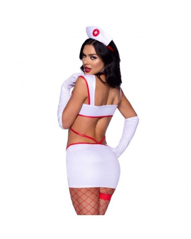 LEG AVENUE - COSTUME SEXY INFERMIERA BIANCO M