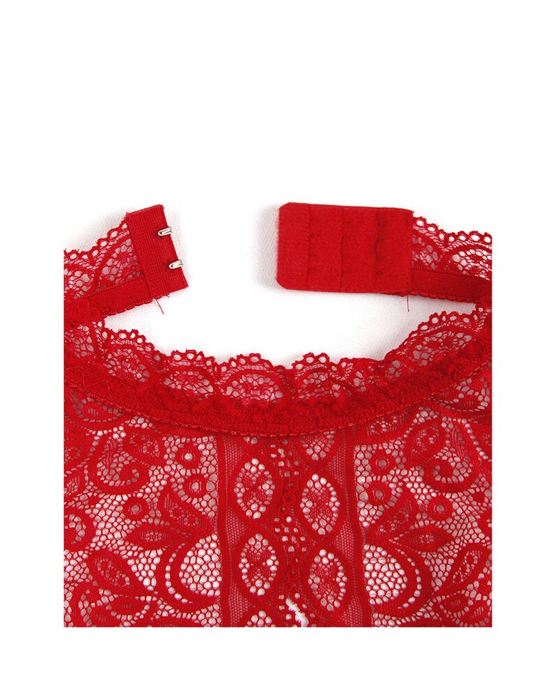 SUBBLIME - 953874 BODY COPPA APERTA ROSSO S/M