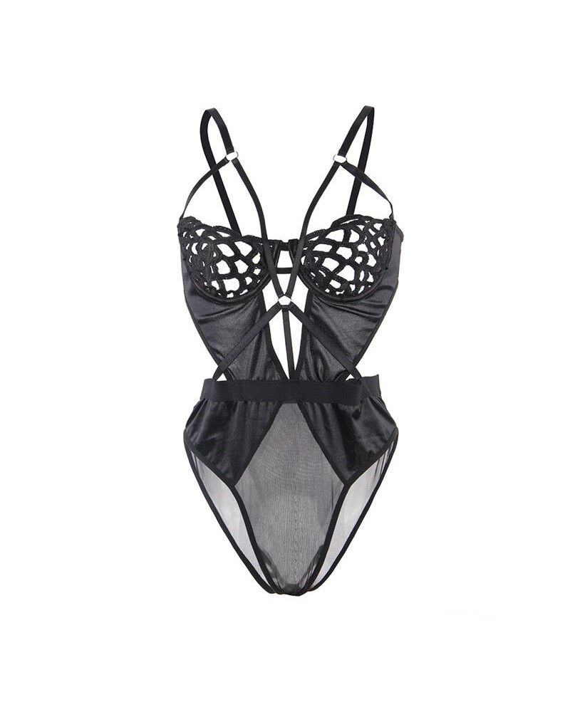 SUBBLIME - 954055 BODY SEXY IN PIZZO NERO S/M