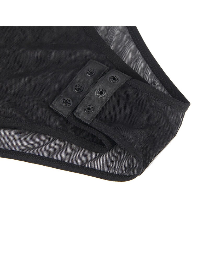 SUBBLIME - 954055 BODY SEXY IN PIZZO NERO S/M