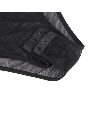 SUBBLIME - 954055 BODY SEXY IN PIZZO NERO S/M