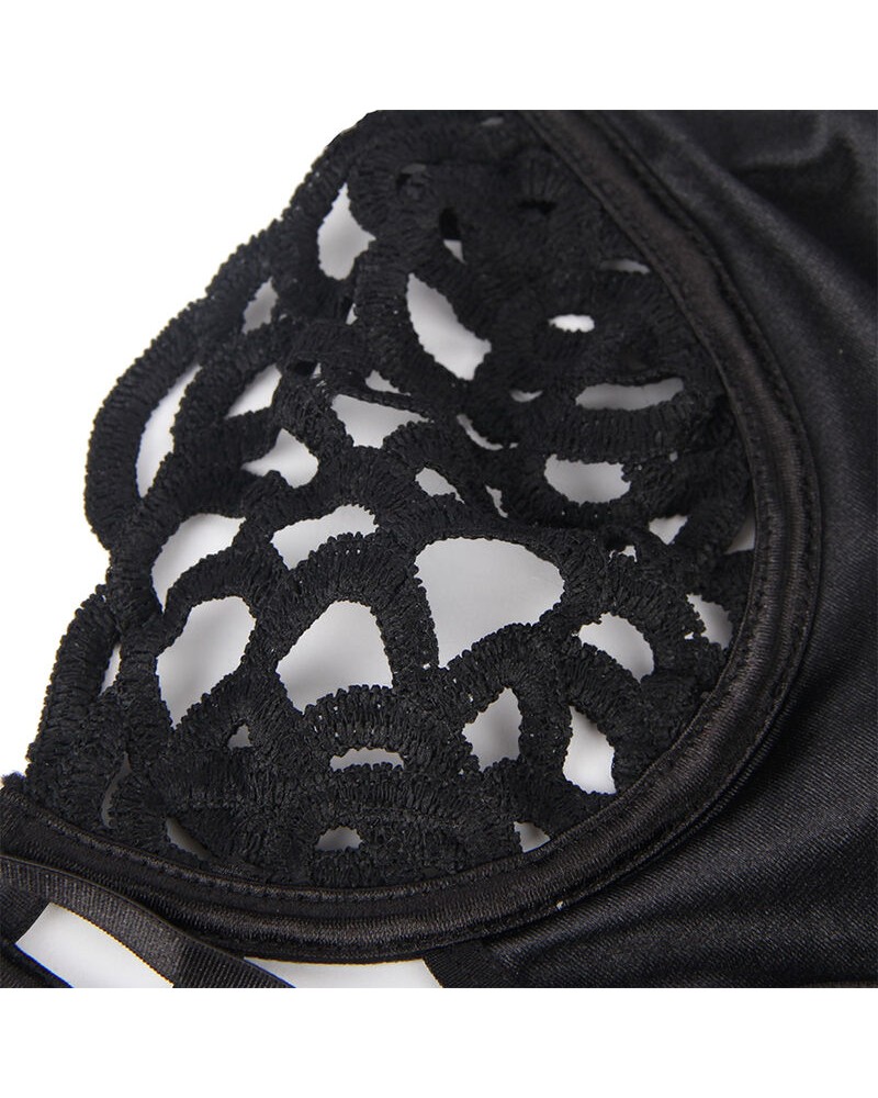 SUBBLIME - 954055 BODY SEXY IN PIZZO NERO S/M