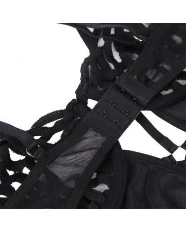 SUBBLIME - 954055 BODY SEXY IN PIZZO NERO S/M