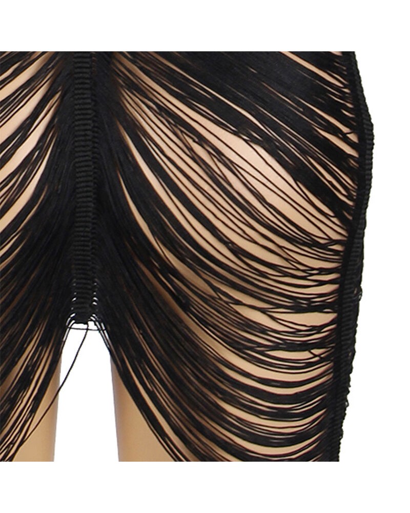 SUBBLIME - 954222 ABITO CON SPALLINE + PERIZOMA NERO S/M