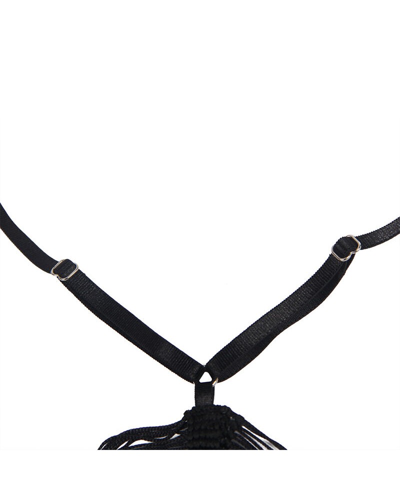 SUBBLIME - 954222 ABITO CON SPALLINE + PERIZOMA NERO S/M