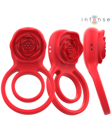 INTENSE - GAIL STIMOLATORE ROSE 10 VIBRAZIONI ROSSO TELECOMANDO