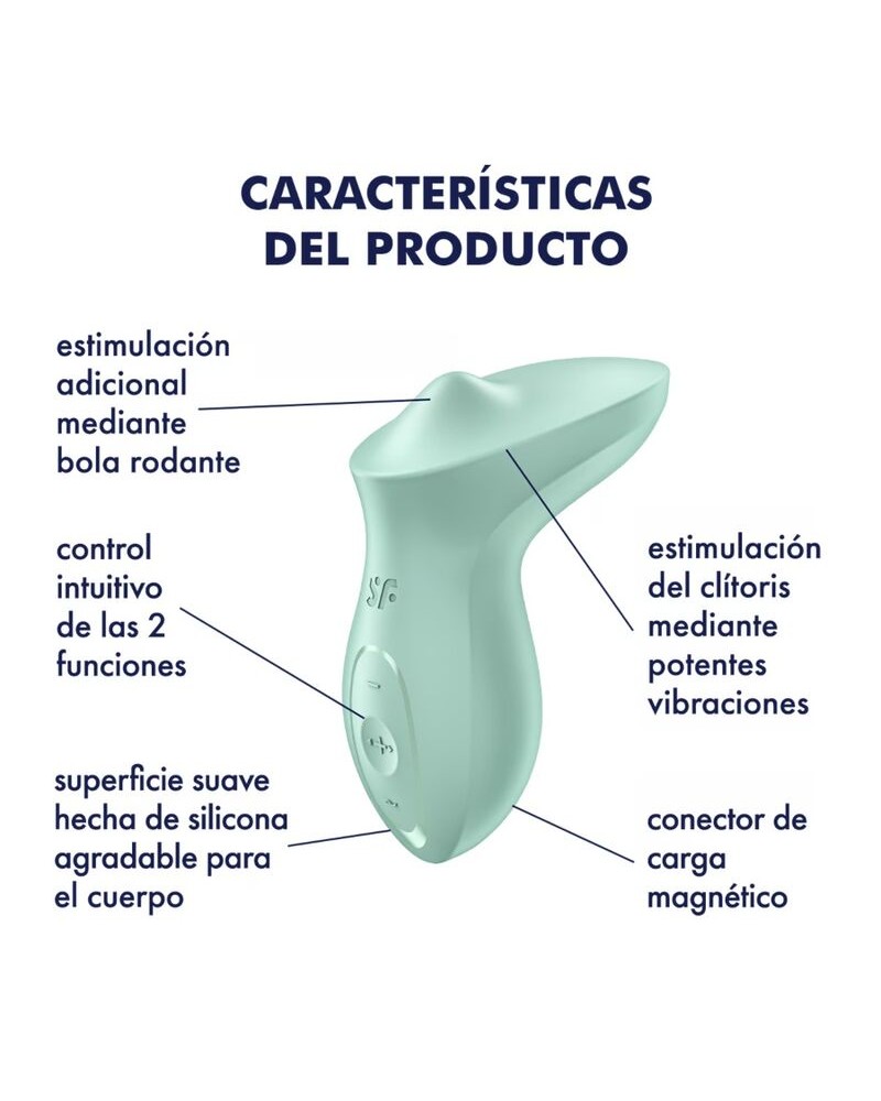 SATISFYER - EXCITERRR VIBRATORE LAY-ON PER CLITORIDE MENTA