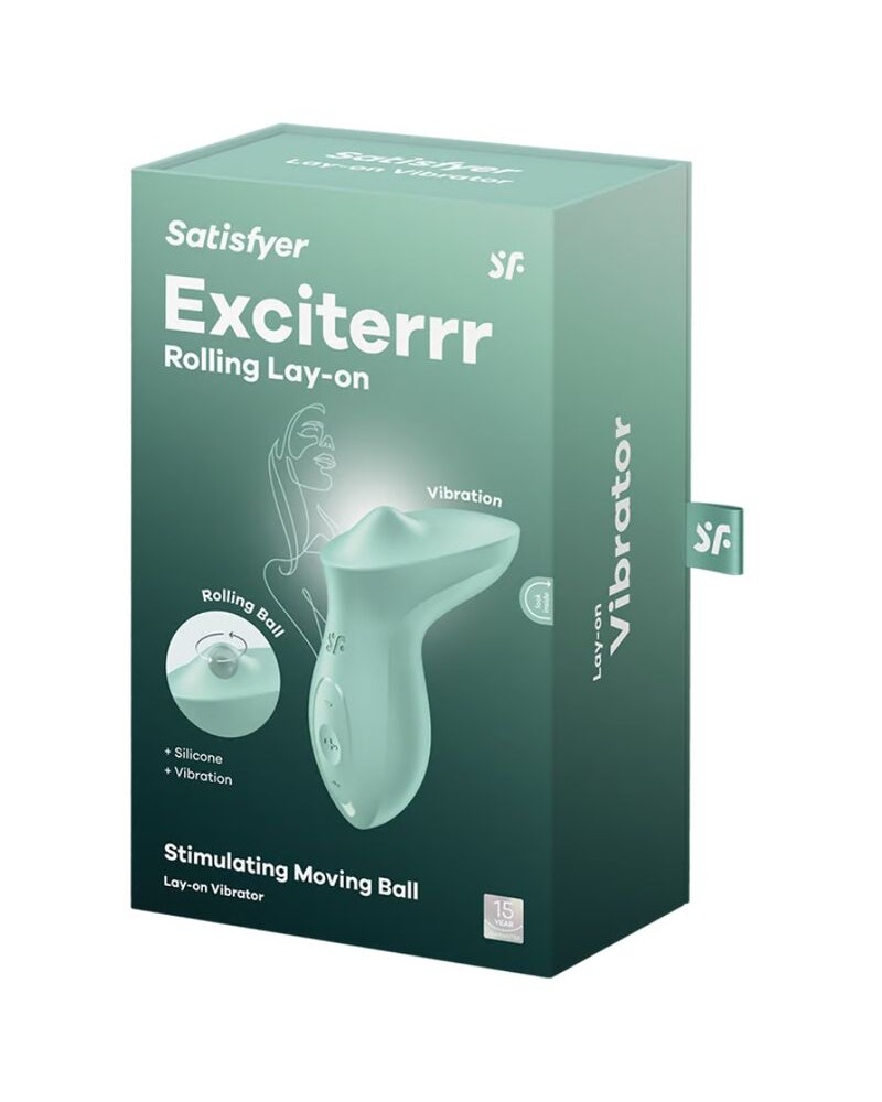SATISFYER - EXCITERRR VIBRATORE LAY-ON PER CLITORIDE MENTA