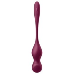 SATISFYER - LOVE BIRDS VARY SFERE VIBRANTI APP GRATUITA WINE ROSSO 2