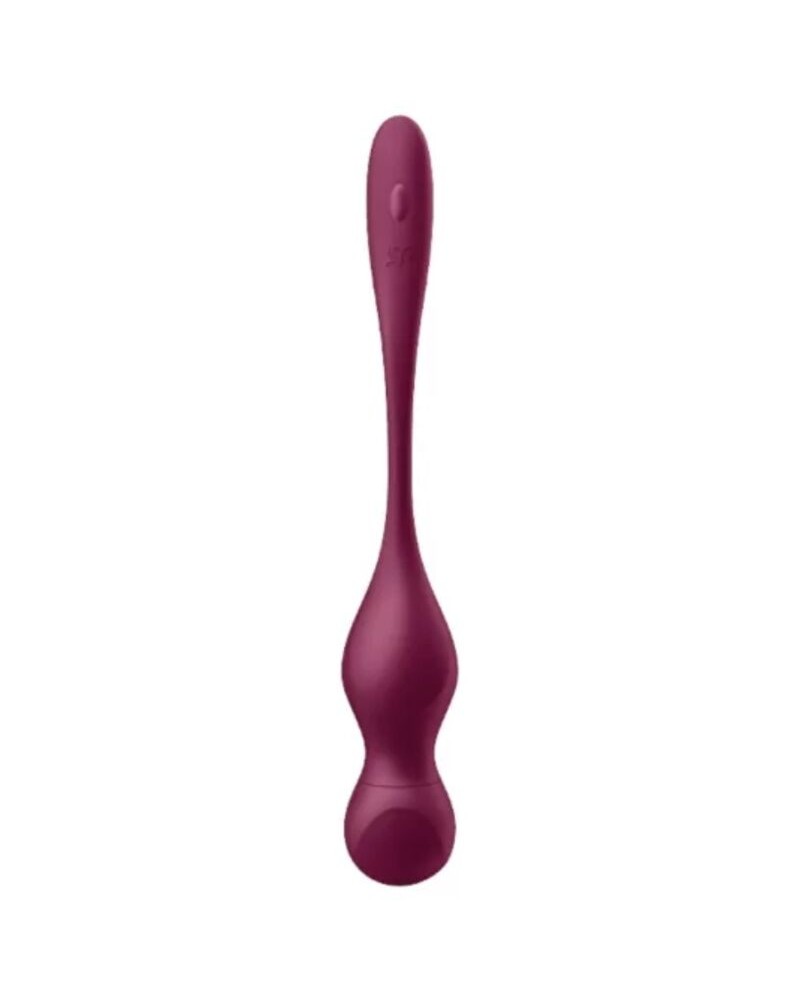 SATISFYER - LOVE BIRDS VARY SFERE VIBRANTI APP GRATUITA WINE ROSSO