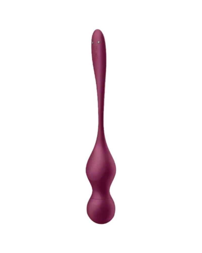 SATISFYER - LOVE BIRDS VARY SFERE VIBRANTI APP GRATUITA WINE ROSSO