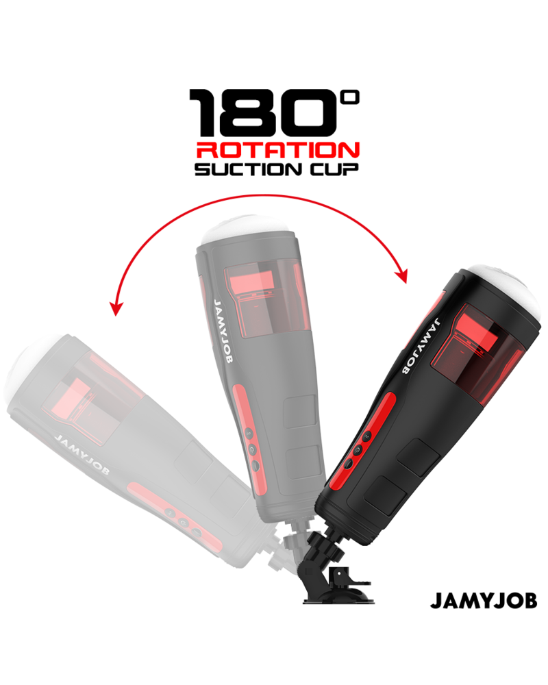 JAMYJOB - MASTURBATORE VAGINALE AUTOMATICO STORM 10 MODALITÀ DI ASPIRAZIONE E SPINTA