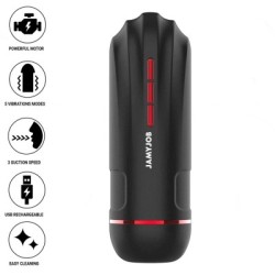 JAMYJOB - MEGABITE MASTURBATORE AUTOMATICO PER LA BOCCA 5 MODALITÀ DI ASPIRAZIONE E VIBRAZIONE 2