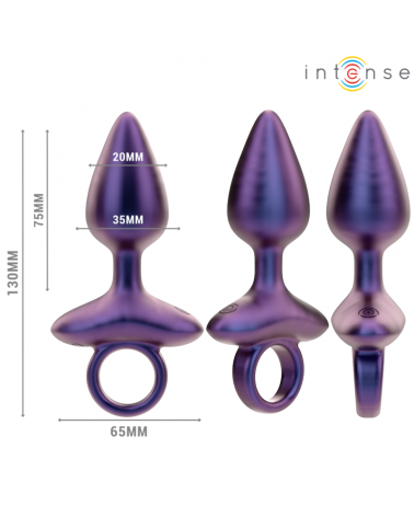 INTENSE - MICHAEL VIBRANTE ANAL PLUG MODELLO 2 TELECOMANDO