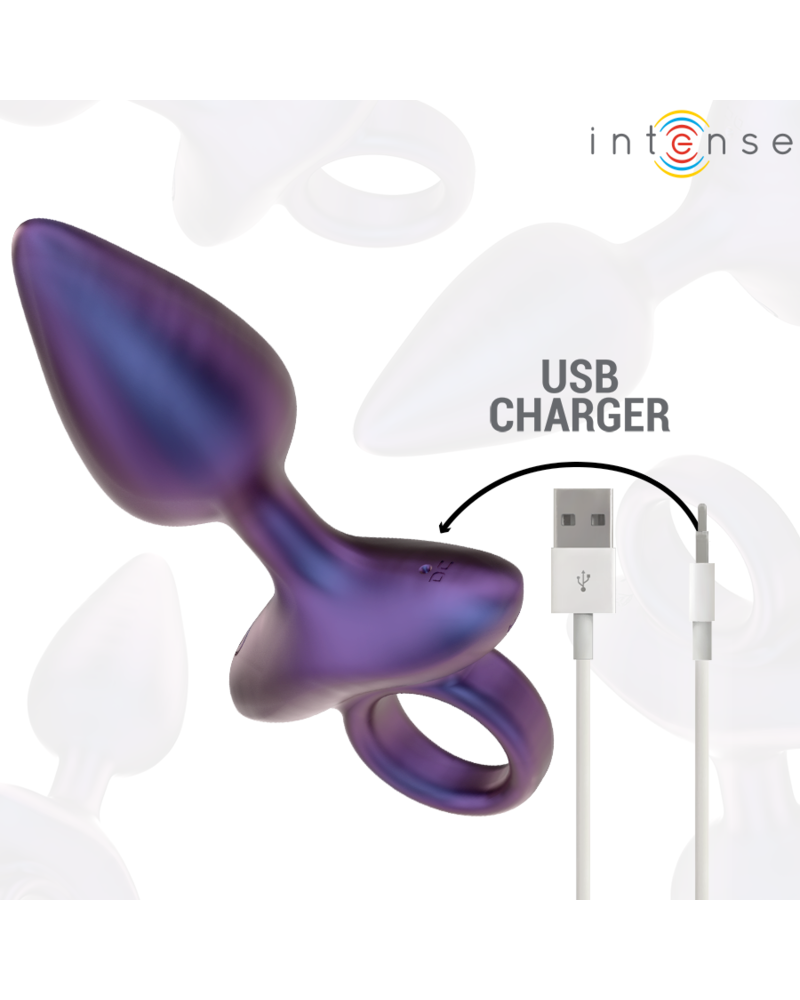 INTENSE - MICHAEL VIBRANTE ANAL PLUG MODELLO 2 TELECOMANDO