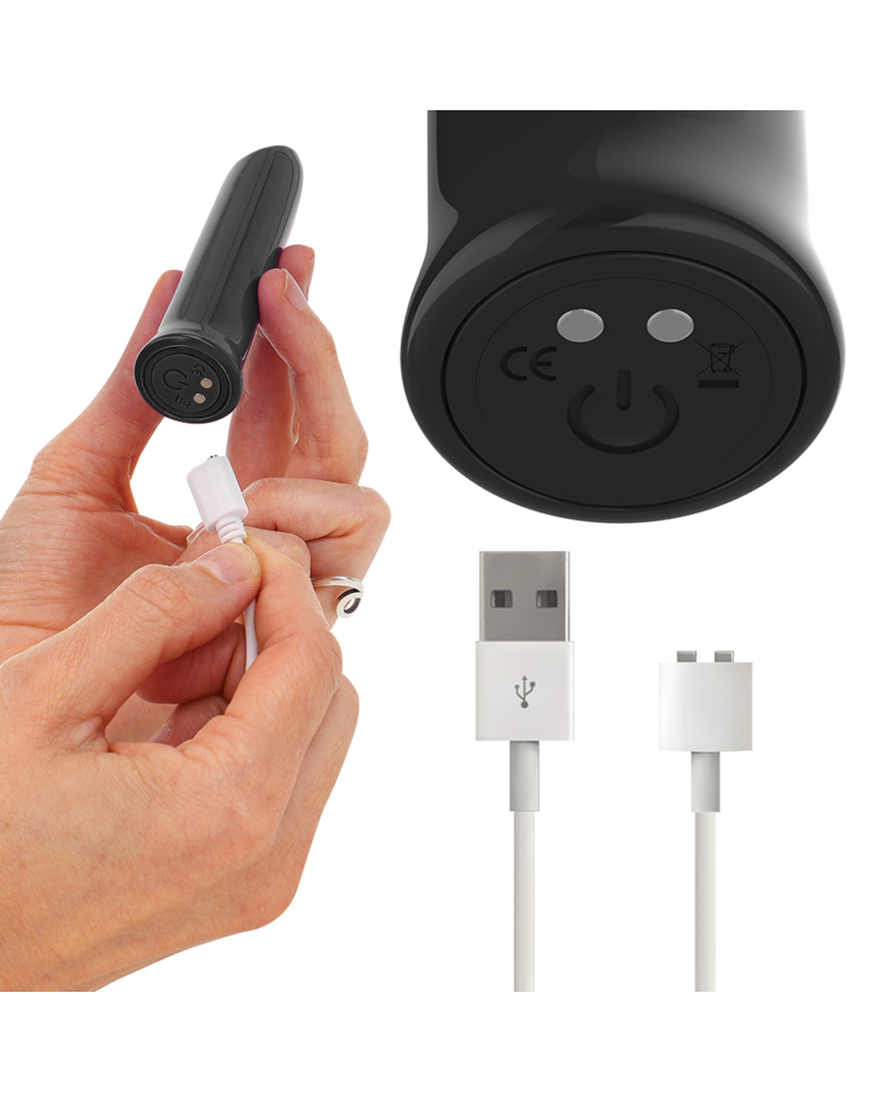 INTENSE - TODRICK PROIETTILE STIMOLANTE PER IL CLITORIDE NERO